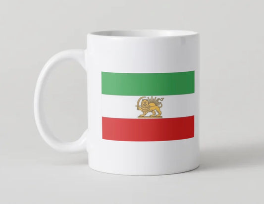 Make Iran Great Again with Iran's Lion & Sun Flag Mug