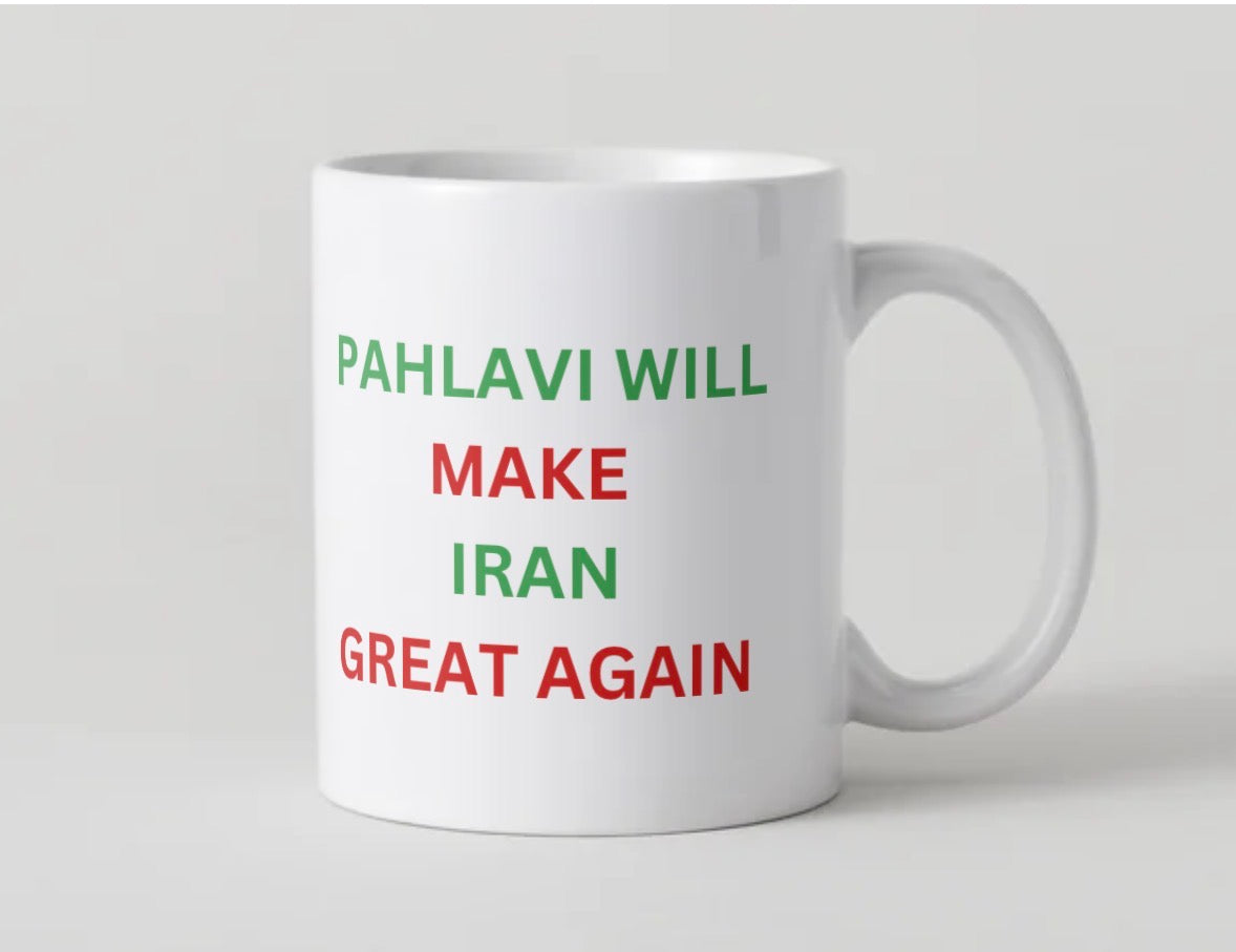 Make Iran Great Again with Iran's Lion & Sun Flag Mug
