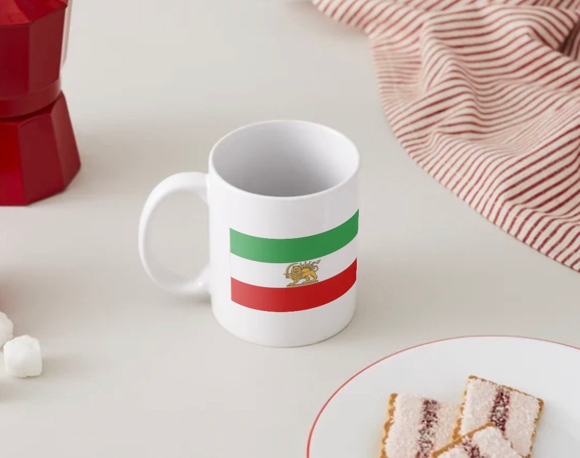 Make Iran Great Again with Iran's Lion & Sun Flag Mug