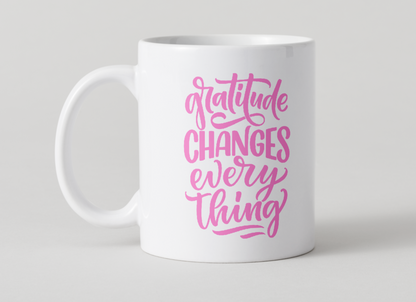 Gratitude Changes Everything Mug