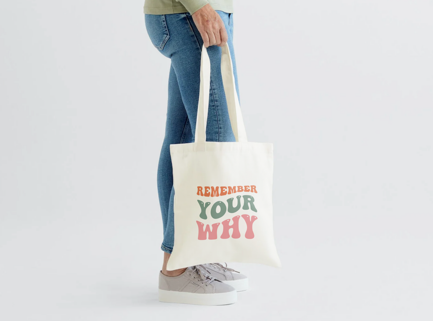 Remember Your Why Tote Bag
