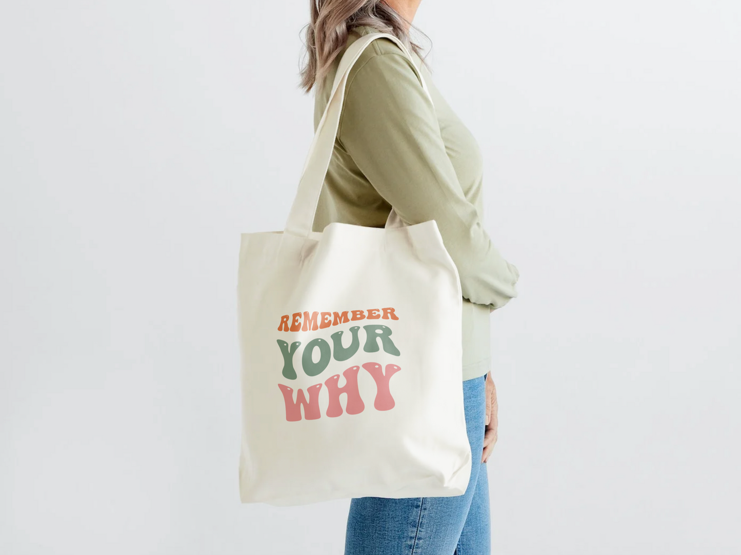 Remember Your Why Tote Bag