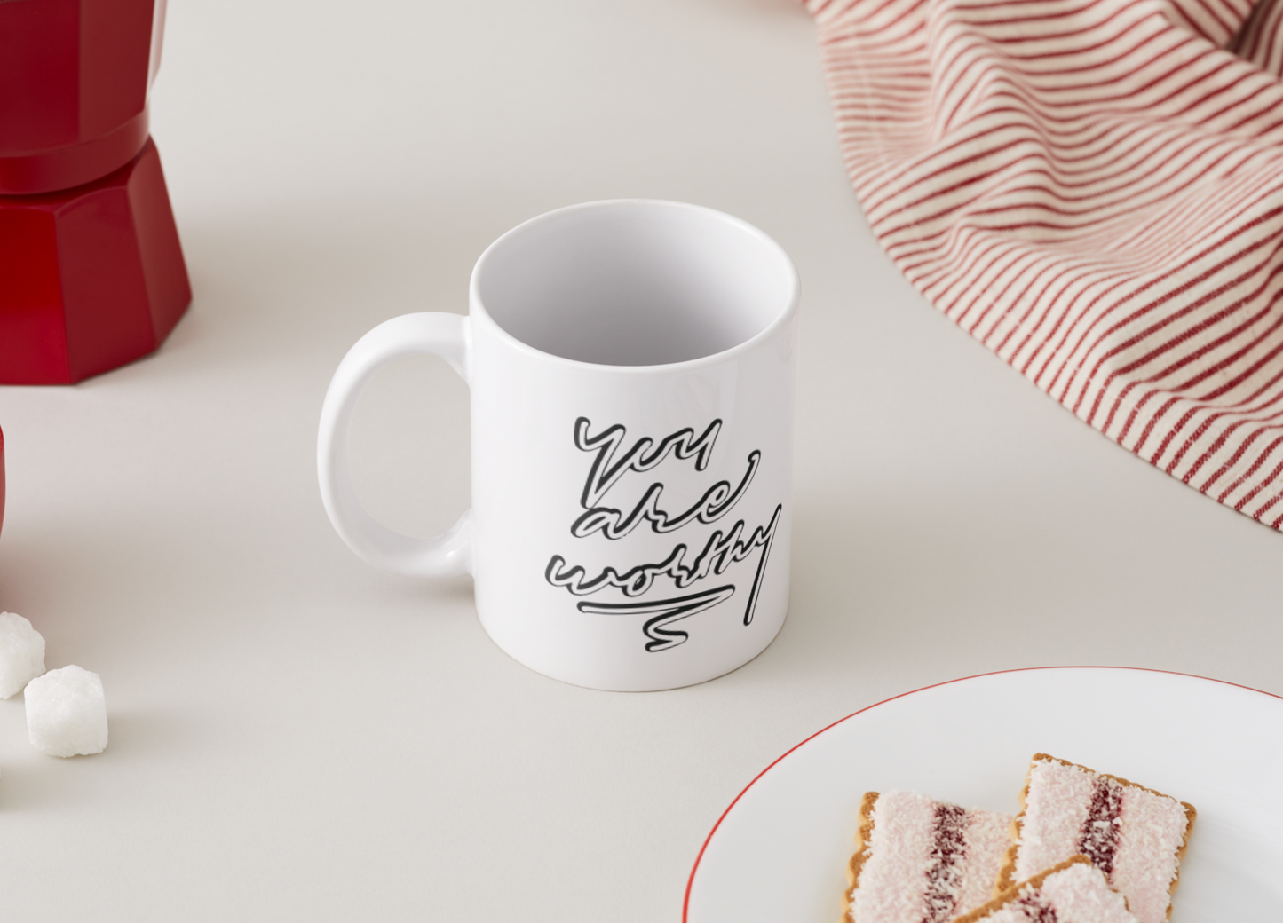 You Are Worthy Mug